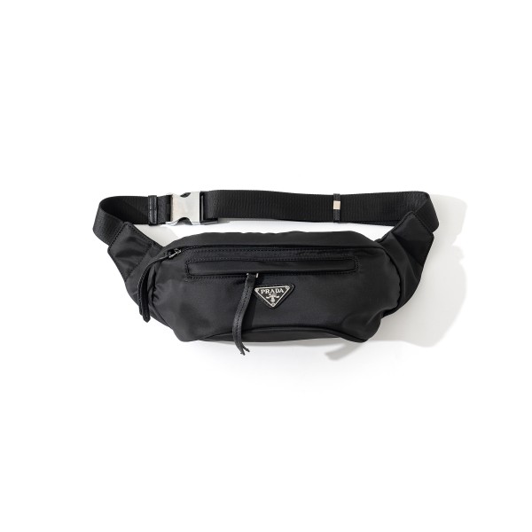 ¥ 580【PRADA】 1BL034 小李 20 * 13 * 4.5 cm 外部拉链口袋 单肩包 斜挎包 胸包（配原包装及防尘袋）小李
